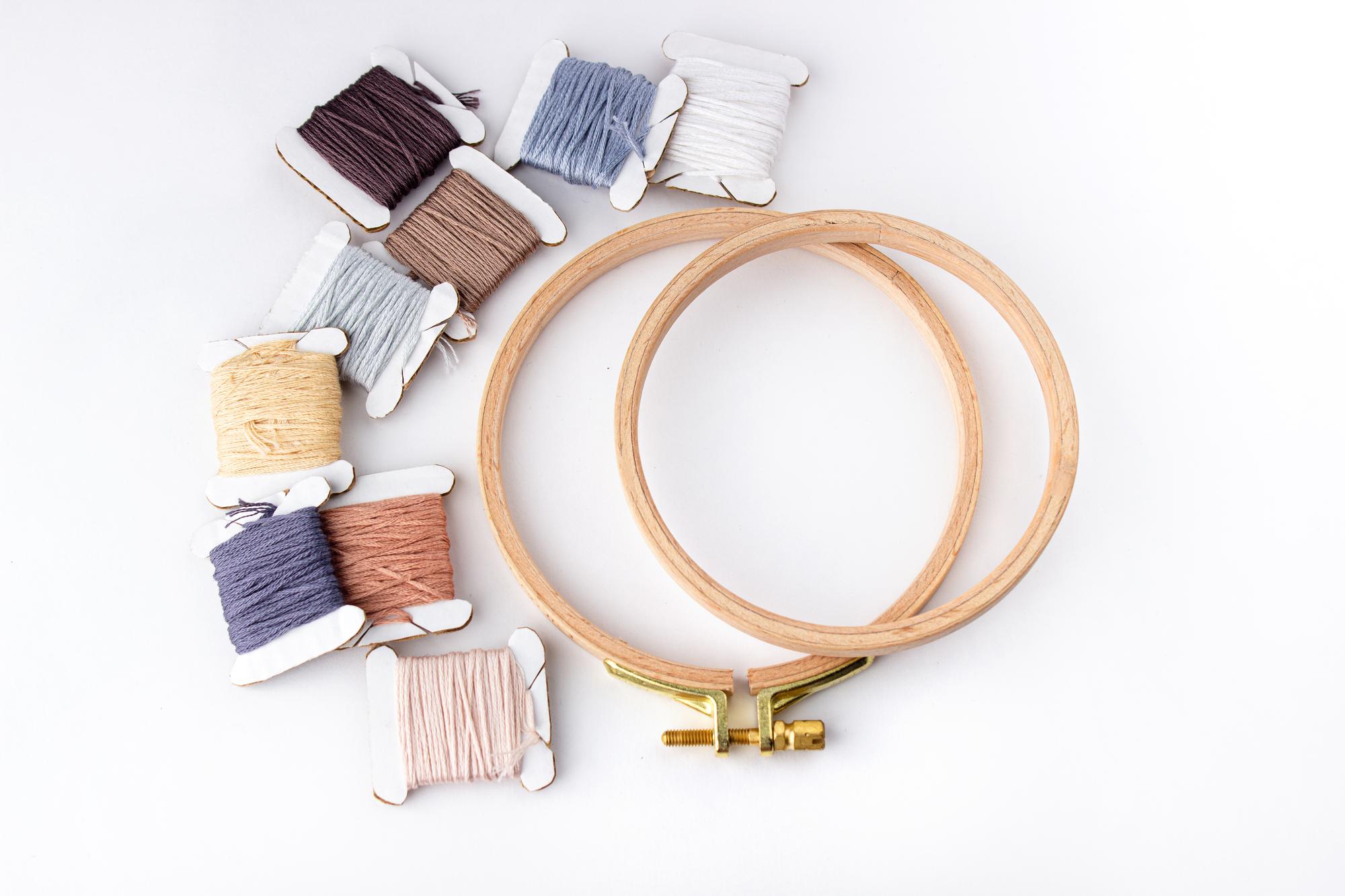 kit del corso con fili e telaio